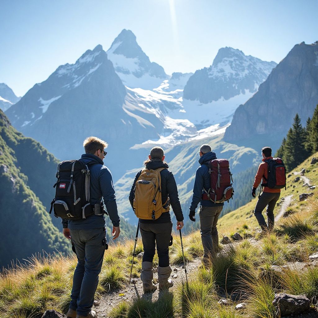 Équipe Aventure Active France expédition montagne groupe