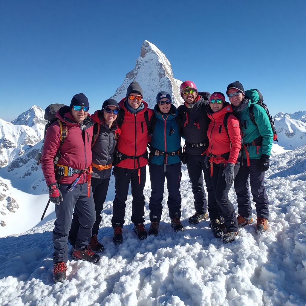 Expédition réussie Mont-Blanc