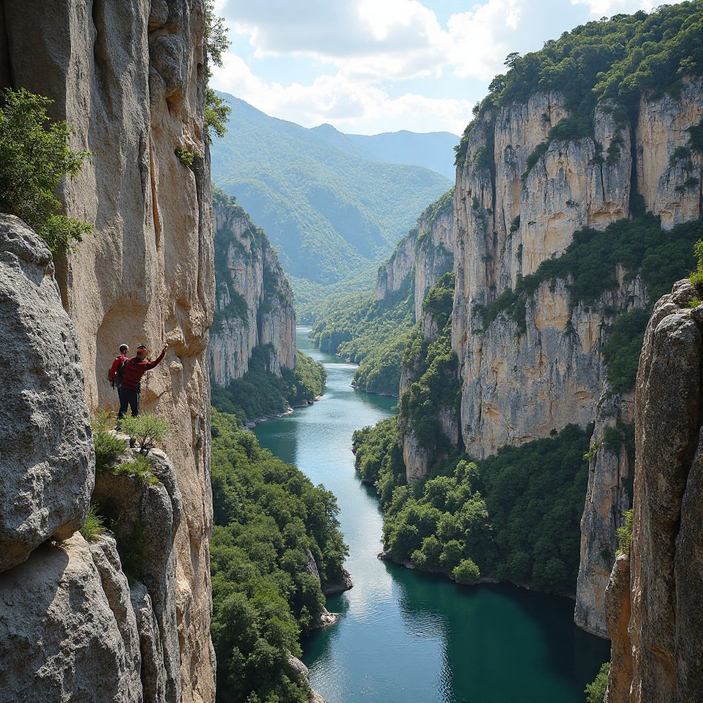 Expédition escalade Gorges du Verdon